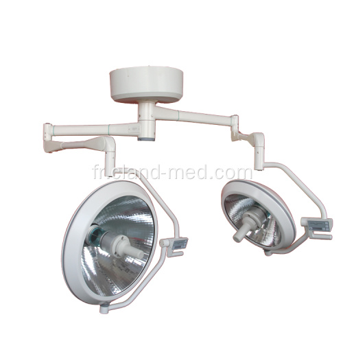 Vendeur chaud haute qualité hôpital médical double dôme LED globale refléter lampe d&#39;opération chirurgicale